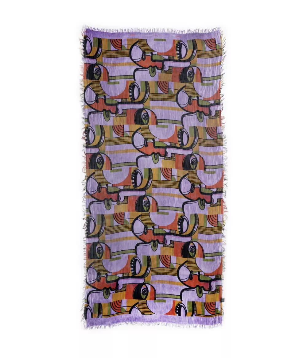 Foulard Bamboo Picasso