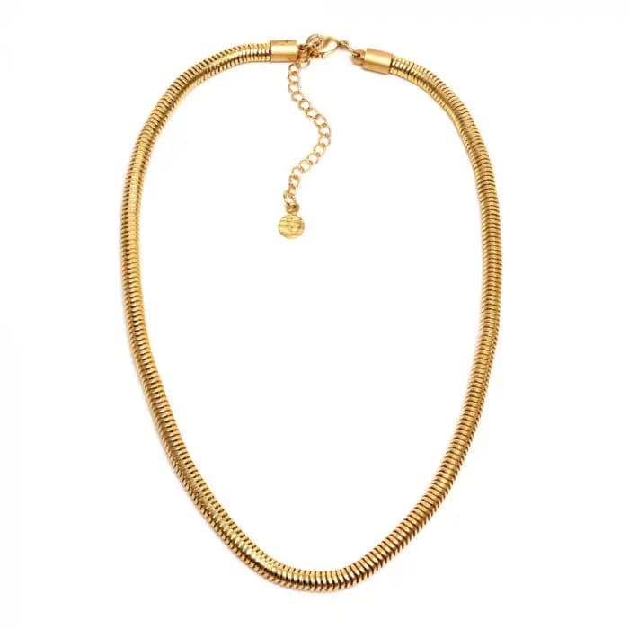 Collana serpente tonda - 1