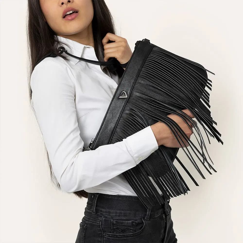Borsa Woodstock nera
