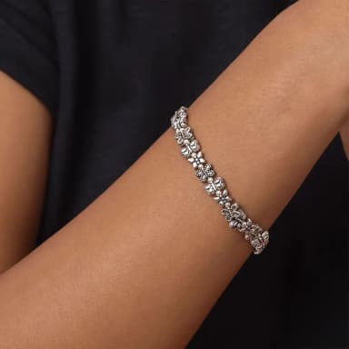 Bracciale elastico farfalle - 2