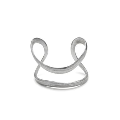 Bracciale rigido silhouette sinuosa - 1