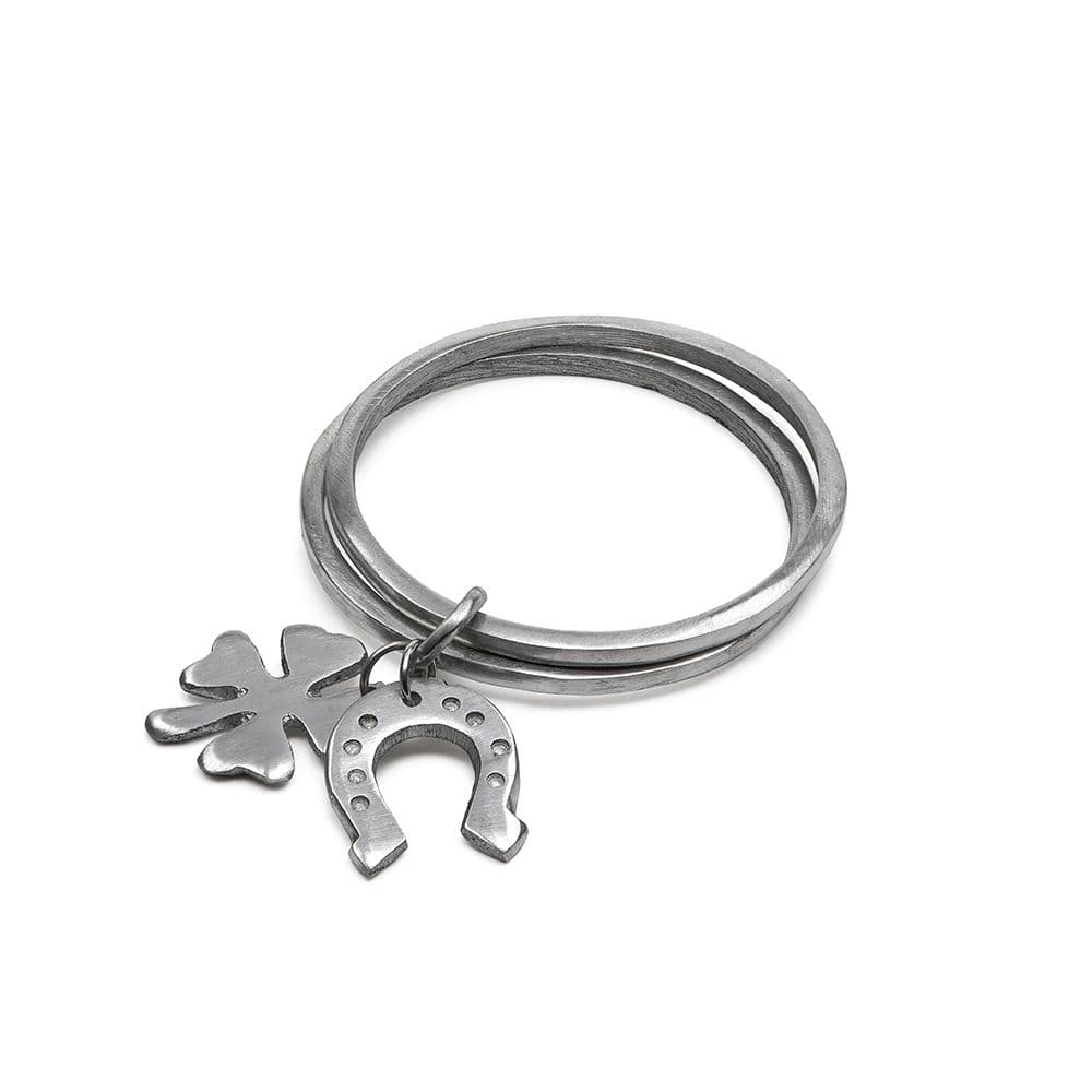 Bracciale rigido ferro di cavallo - 1
