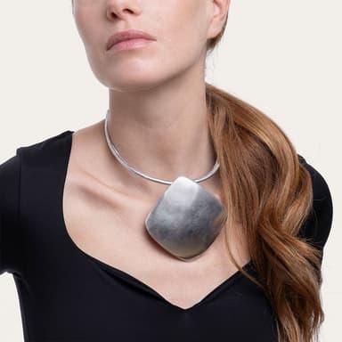 Collana rigida rombo - 2
