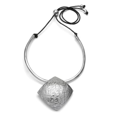Collana rigida rombo piccolo - 1
