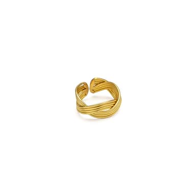 Anello fascia multilingue ondulate - 1