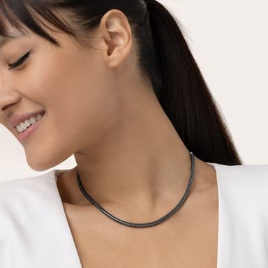 Collana regolabile serpente - 2