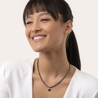 Collana filo cuore pendente - 2