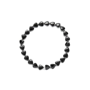 Bracciale elastico cuori piccoli - 1