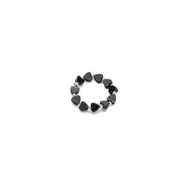 Anello elastico cuori piccoli - 1