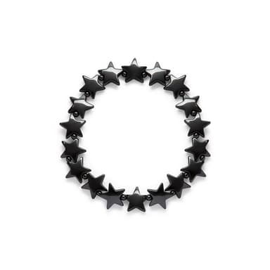 Bracciale elastico stelle grandi - 1