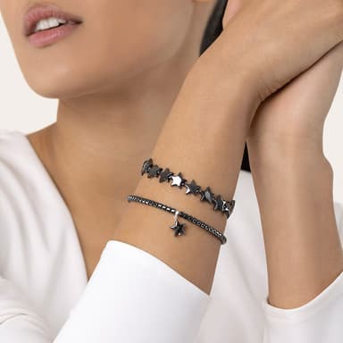 Bracciale elastico stelle grandi - 2