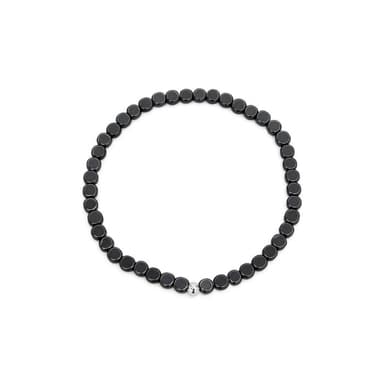 Bracciale elastico sfere piatte - 1