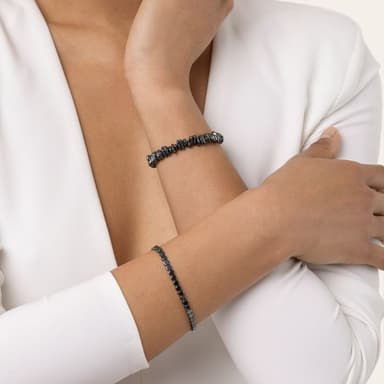 Bracciale elastico sfere piatte - 2