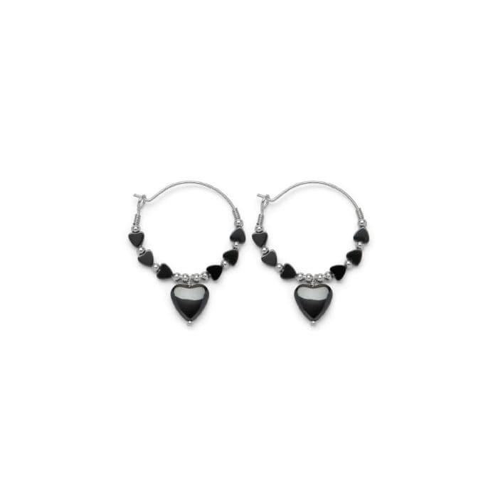 Orecchini cuore pendente - 1