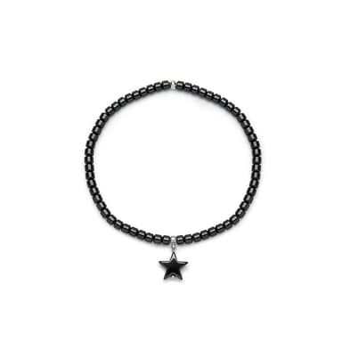 Bracciale elastico stella pendente - 1