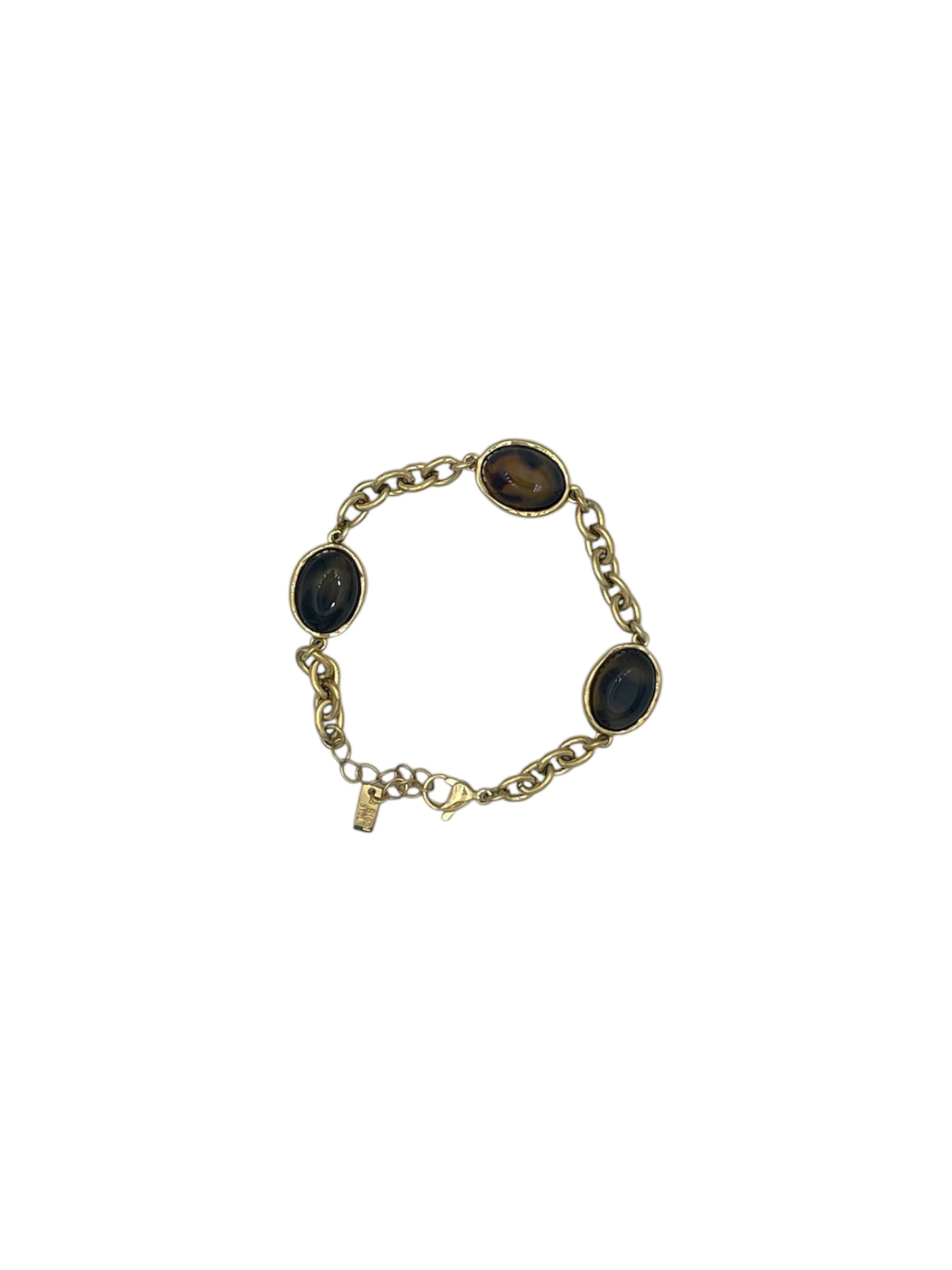 Bracciale vintage perla marrone