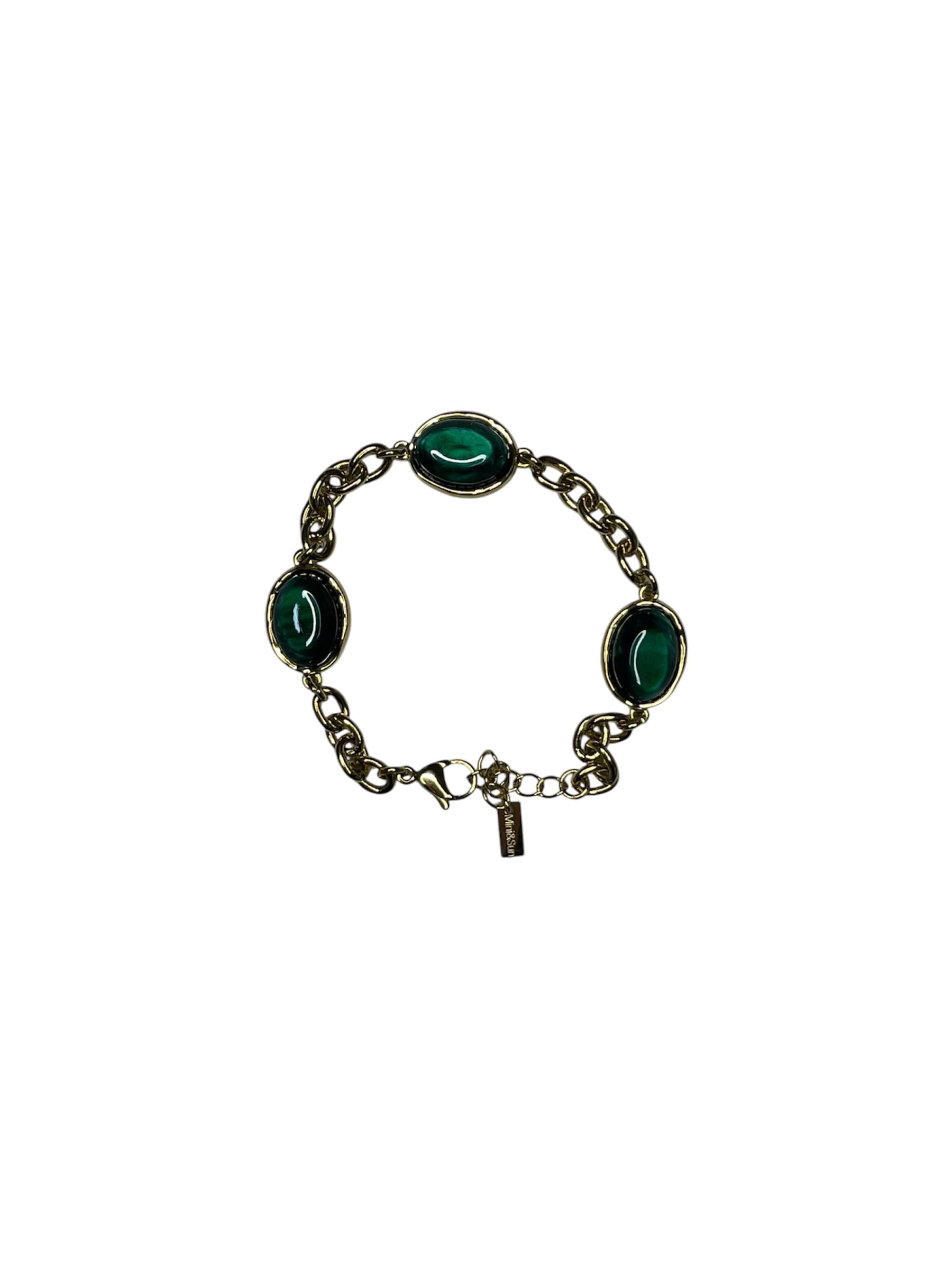 Bracciale vintage perla verde