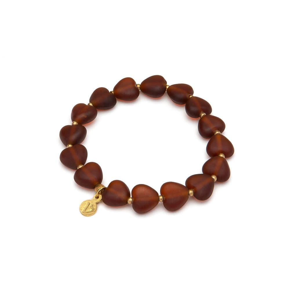 Bracciale elastico cuori medi - 1