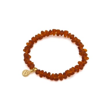 Bracciale elastico perle irregolari - 1