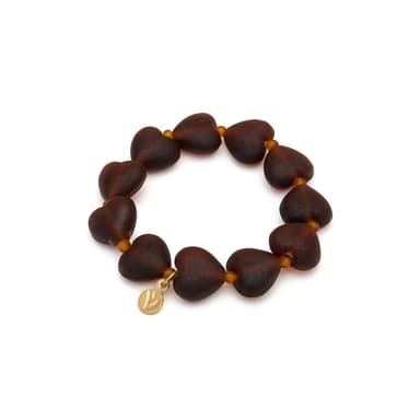 Bracciale elastico cuori - 1