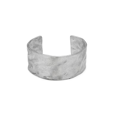 Bracciale fascia martellato 3cm - 1