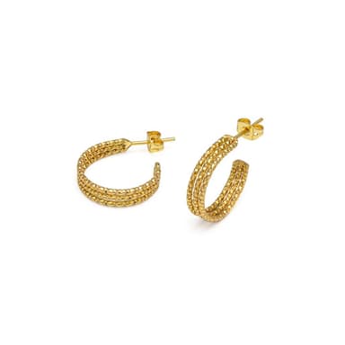 Orecchini c hoop design - 1
