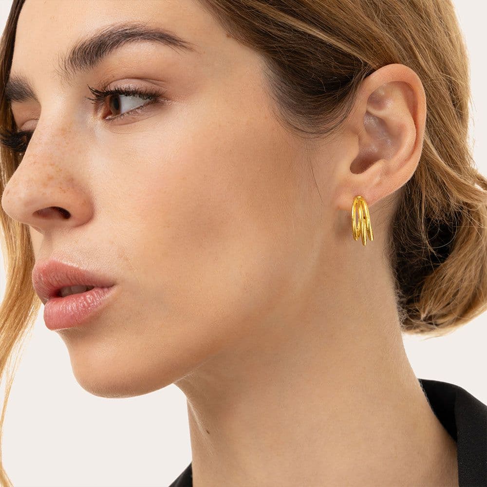 Orecchini c hoop bold - 2