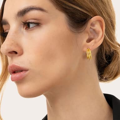 Orecchini c hoop bold - 2