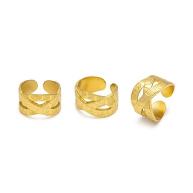 Anello fascia intreccio - 1