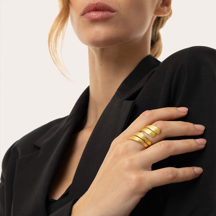 Anello fascia design - 2