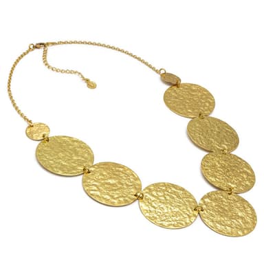 Collana maxi placche raw - 1