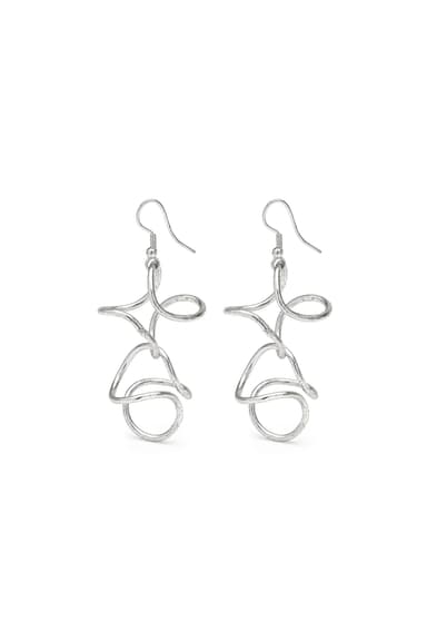Orecchini curve silver - 1