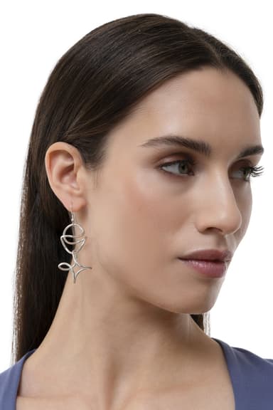 Orecchini curve silver - 2