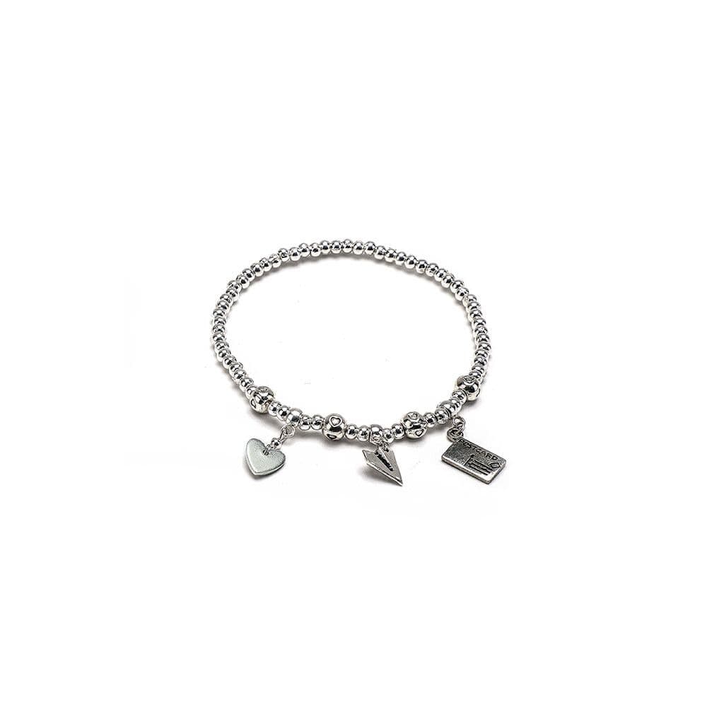Bracciale elastico pendenti cartolina