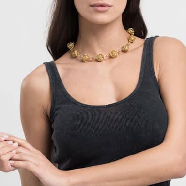Collana corta 9 sfere - 2