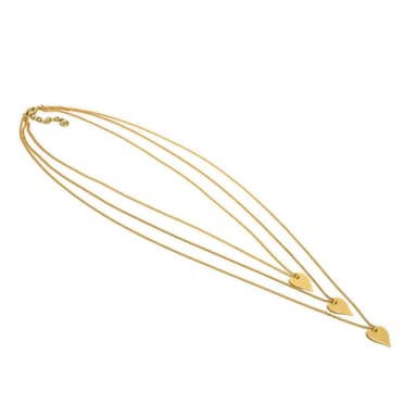 Collana 3 catenine cuori - 1