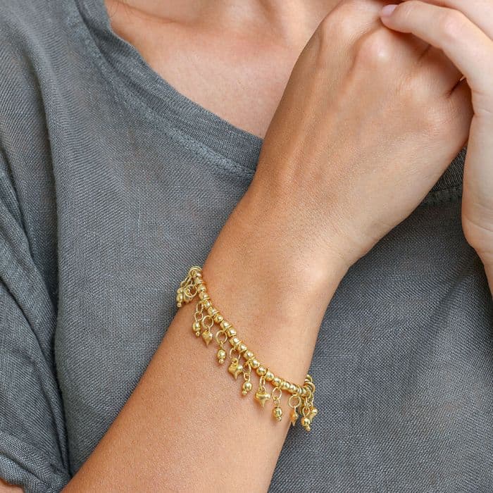Bracciale elastico mini cuori