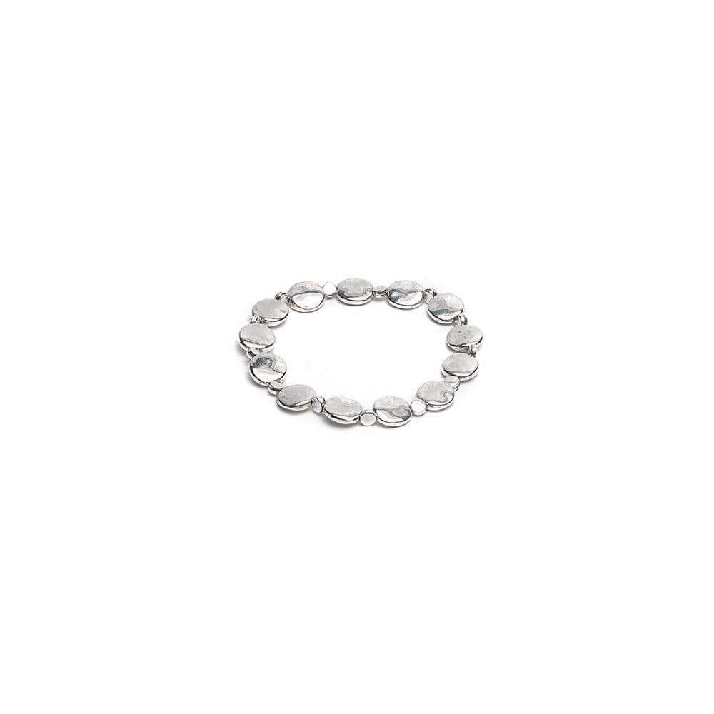 Bracciale elastico 2 tondi piatti - 1