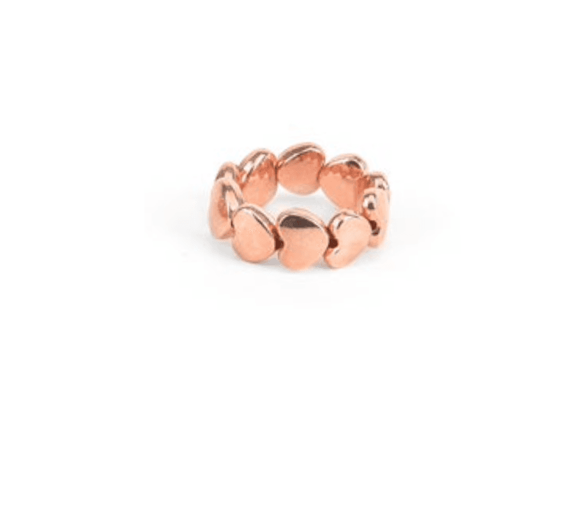 Anello elastico cuori baby