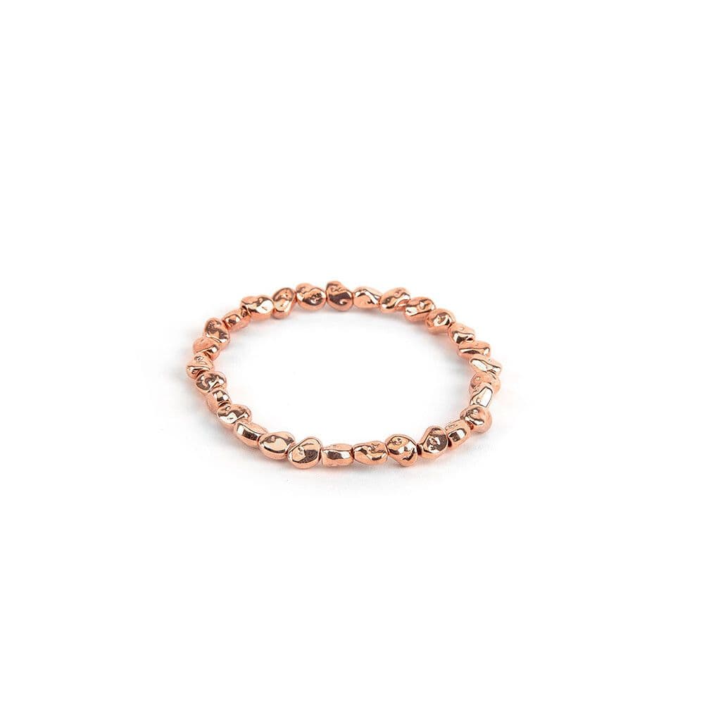 Bracciale elastico con pepite - 1