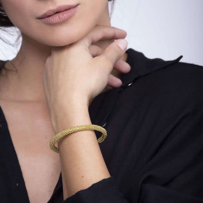 Braccialetto bangle aperto giunko - 2
