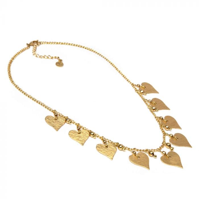 Collana pendenti cuori