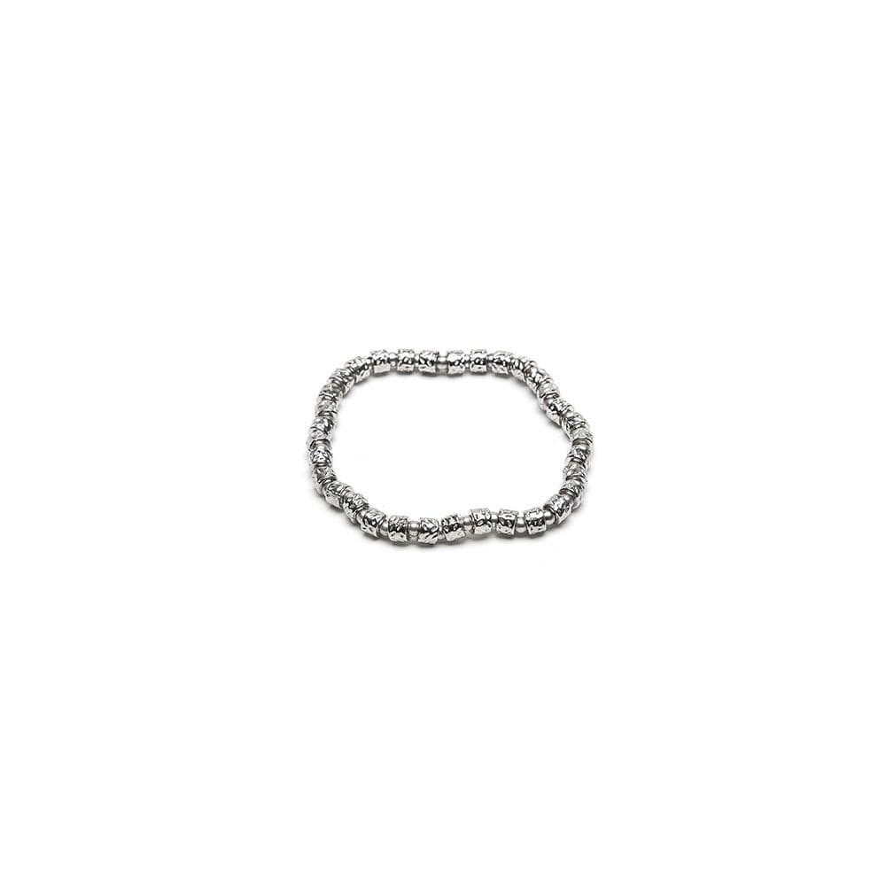 Bracciale elastico cilindri incisi - 1