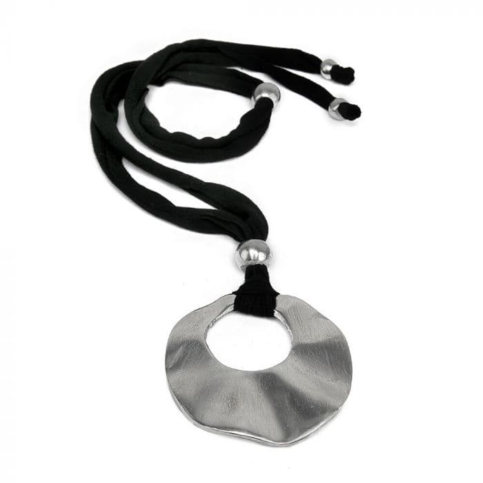 Pendente Jersey cerchio ondulato - 1