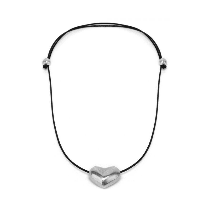 Collana corta cuore piccolo - 1