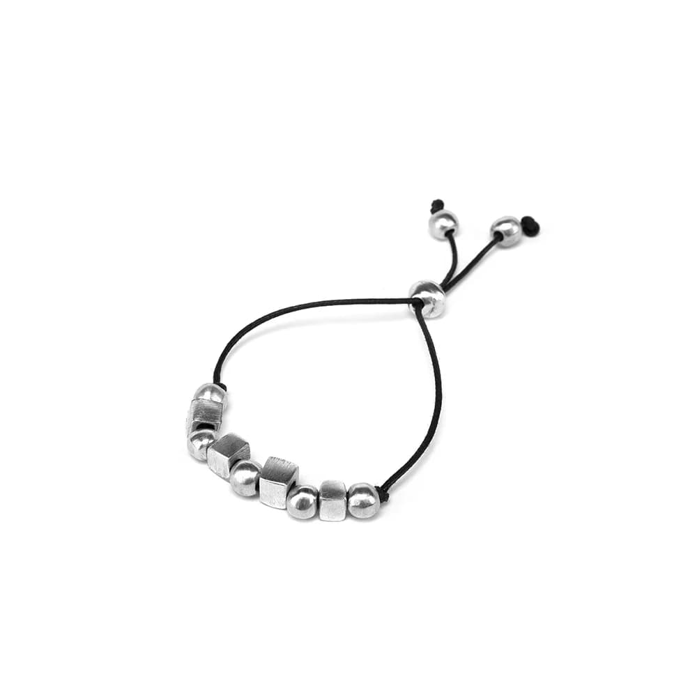Bracciale filo 3 cubi - 1