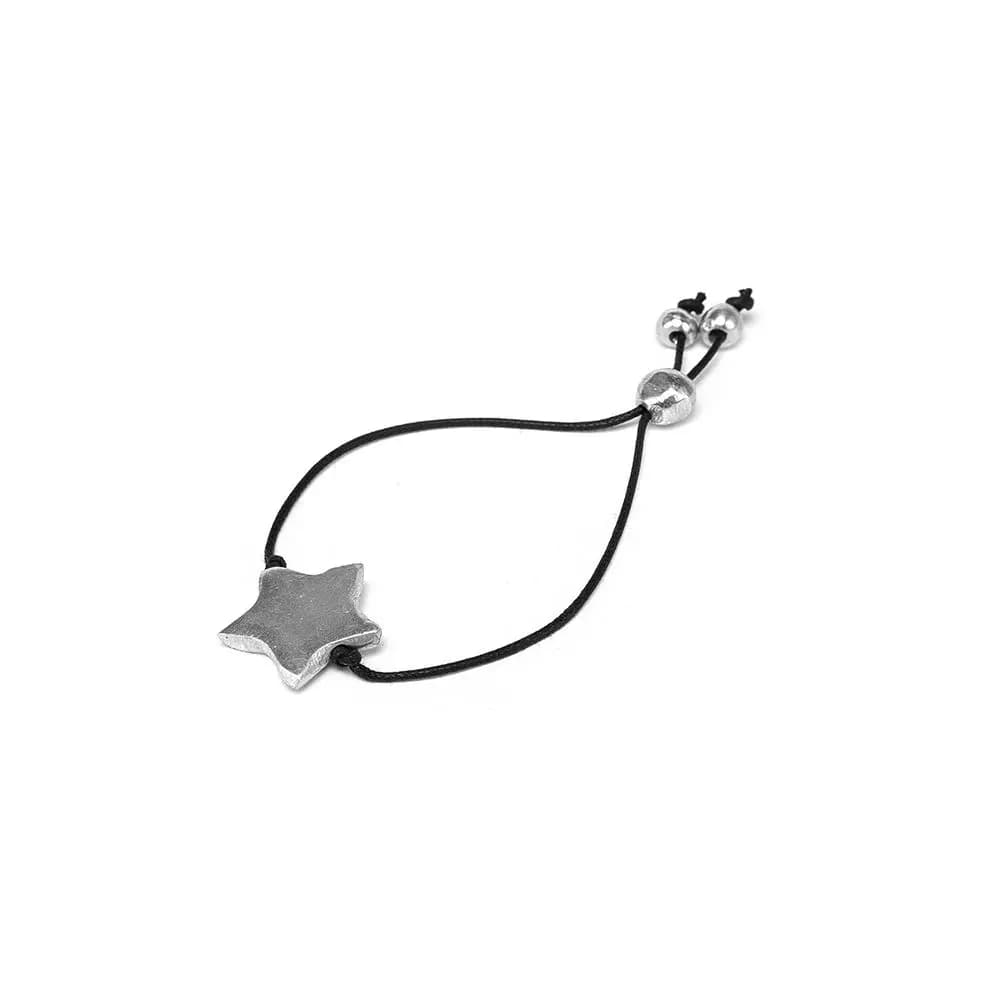 Bracciale filo con stella - 1