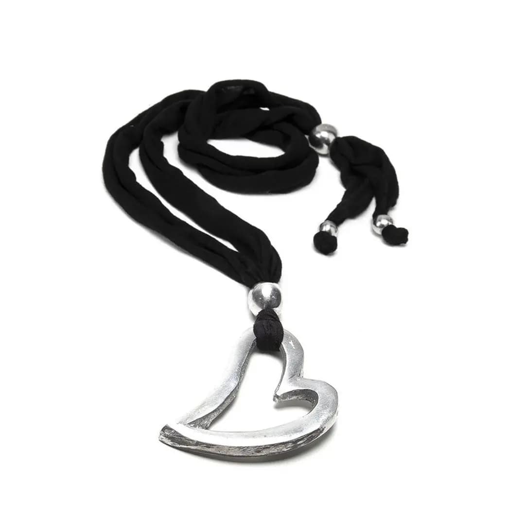 Pendente Jersey sagoma cuore - 1