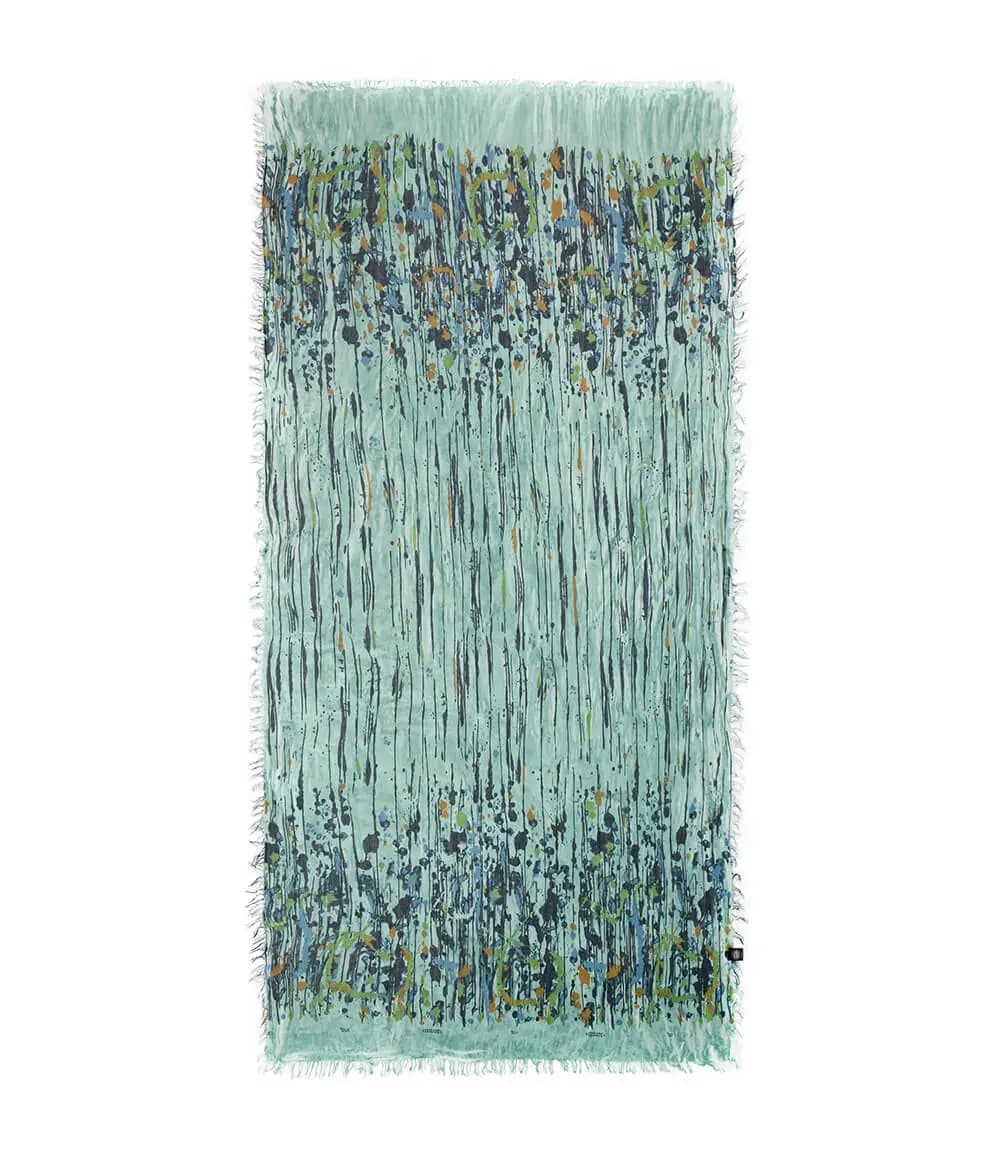 Foulard Bamboo Pollock - 1