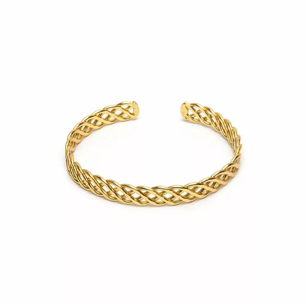 Bangle aperto rafia - 1
